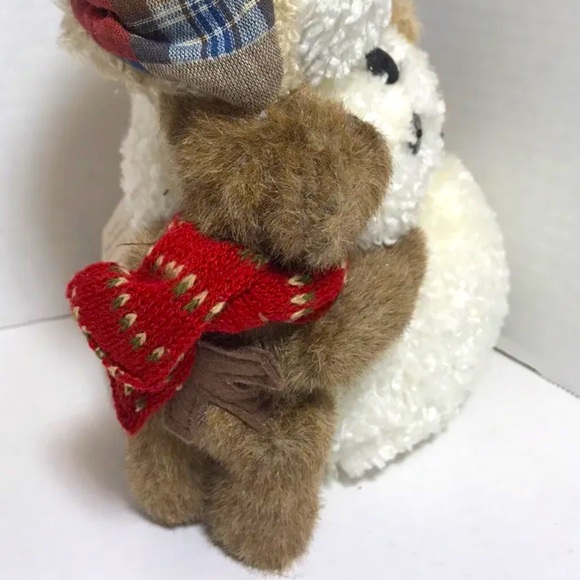 MINT 2 Mini Boyd’s Bears + Snowman Plush RARE Blizzard & Friends VHTF PRICE FIRM - Picture 2 of 8